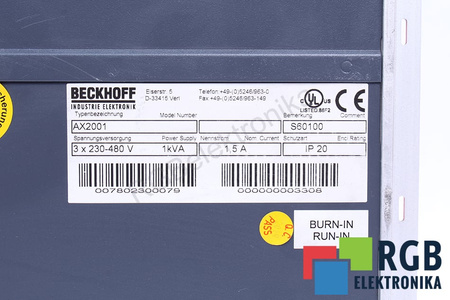 AX2001 BECKHOFF