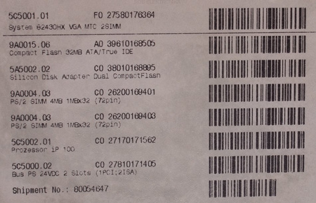 5C5001.01 B&R AUTOMATION IPC5000