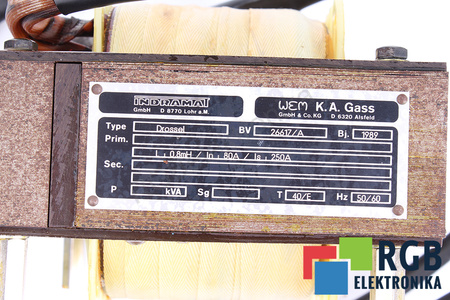 DROSELINĖ SKLENDĖ BV26617/A INDRAMAT DROSELINĖ SKLENDĖ