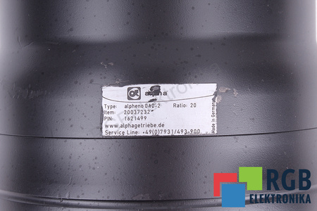 ALPHENO040-2 ALPHA GETRIEBEBAU PAVARA
