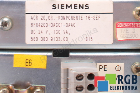 6FR4200-0AC01-0AA0 SIEMENS KRC32 KUKA TINKLELIS