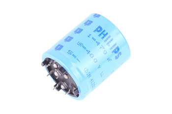 KONDENSATORIUS MHP9542 PHILIPS 470UF, 400V KONDENSATORIUS