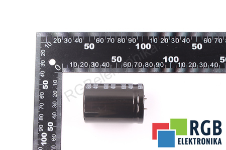 KONDENSATORIUS B1522PET NICHICON 680UF, 400VDC