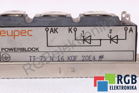 TT75N16KOF EUPEC POWERBLOCK
