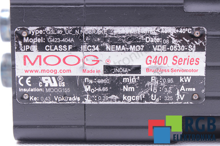 G423-404A MOOG PRIEKINIS LIEJIMAS