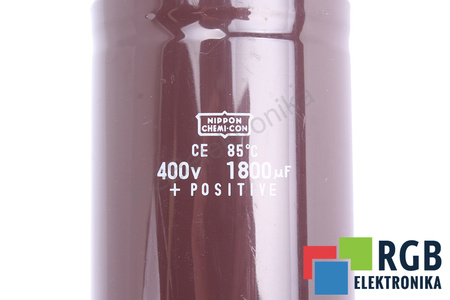 KONDENSATORIUS CE NIPPON 1800UF, 400V