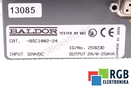 BSC1002-24 BALDOR AC SERVO DRIVE 25923D