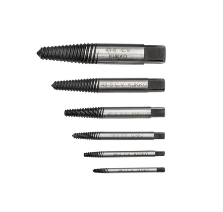 VARŽTŲ IŠSUKIKLIŲ RINKINYS Ø 3-24 MM 49-B KUKKO
