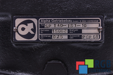 SP140-IS1-10 ALPHA GETRIEBEBAU PAVARA