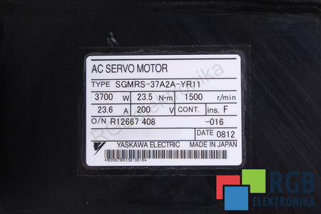 SGMRS-37A2A-YR11 YASKAWA
