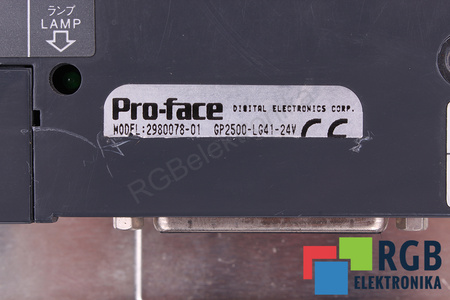GP2500-LG41-24V PRO-FACE 2980078-01