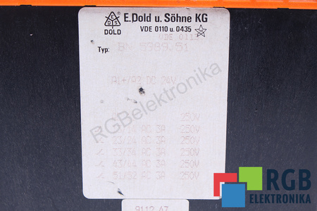 BN5989.51 DOLD SAUGOS RELĖ