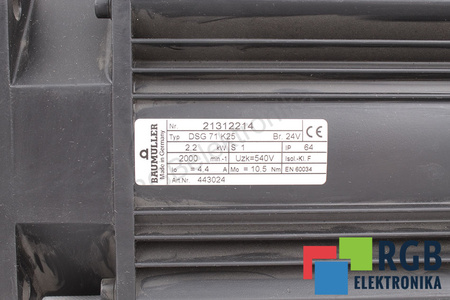 DSG71K25 BAUMÜLLER 2.2KW