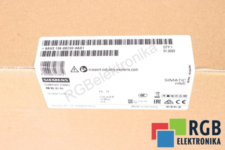 6AV2124-0XC02-0AX1 SIEMENS SIMATIC HMI TP2200 COMFORT