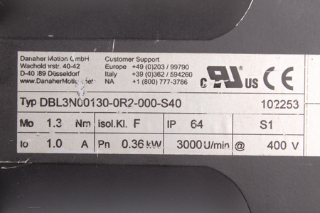 DBL3N00130-0R2-000-S40 KOLTER ELECTRONIC