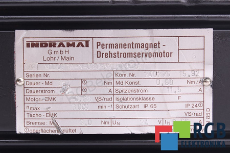 MDD071A-N-030-N2L-095GA1 INDRAMAT MATAVIMO LIZDAS