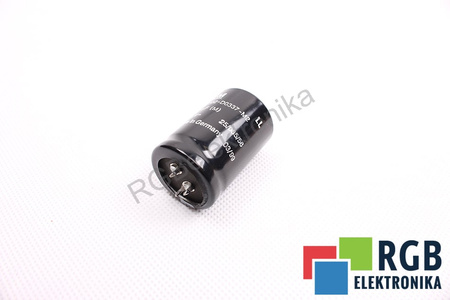 KONDENSATORIUS B43502-D0337-M2 S+M 330UF, 385VDC KONDENSATORIUS