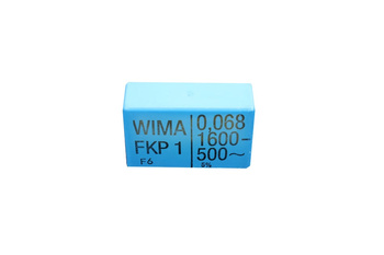 KONDENSATORIUS 0.068UF WIMA 1600VDC, 500VAC