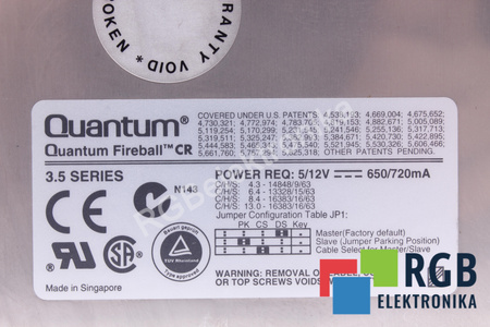 CR43A011 QUANTUM FIREBALL