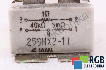 ATSPARUMAS 25SHX2-11 IWAKI 40 KOHM 5 MOHM ATSPARUMAS