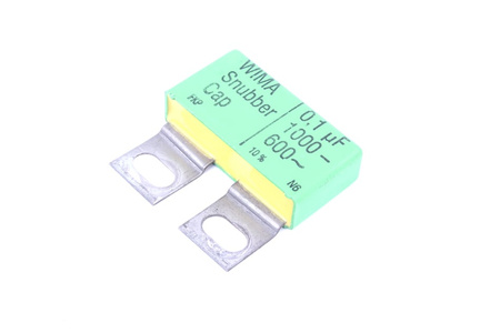 KONDENSATORIUS 0.1UF 1000VDC WIMA 600VAC KONDENSATORIUS