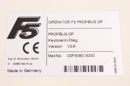 00F5060-3000 KEB VALDYMO IR VALDYMO PULTAS