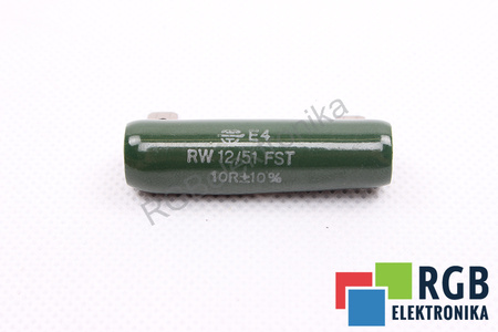 ATSPARUMAS RW12/51 FST VISHAY 10R 10OHM ATSPARUMAS
