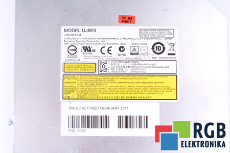 UJ8E0 PANASONIC DVD / CD ROM