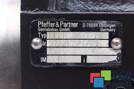 RPLN40-1BK PFEFFER&PARTNER PAVARA