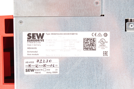 MXA81A-032-503-00 SEW EURODRIVE