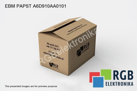 A6D910-AA01-01 EBM PAPST M6D138-NA01-05 2480KW, 400V, 5.4A VENTILIATORIUS