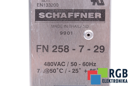 FN258-7-29 SCHAFFNER FILTRAS
