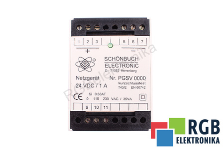 PGSV0000 SCHONBUCH ELECTRONIC SAUGOS RELĖ