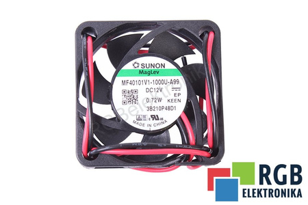 MF40101V1-1000U-A99 SUNON 40X40X10MM, 12V VENTILIATORIUS