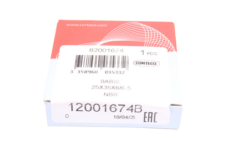 BABSL CORTECO 25X35X6/6.5 PAKAVIMAS