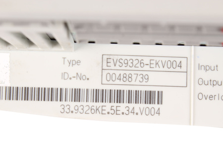 EVS9326-EKV004 LENZE ID.-NO. 00488739