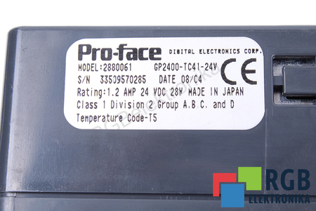GP2400-TC41-24V PRO-FACE 2880061