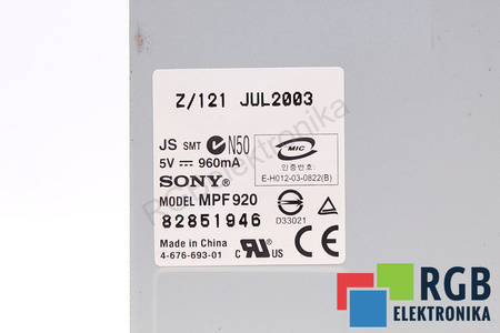 MPF920 SONY