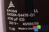 KONDENSATORIUS B43584-S4478-Q1 EPCOS 4700UF, 350V