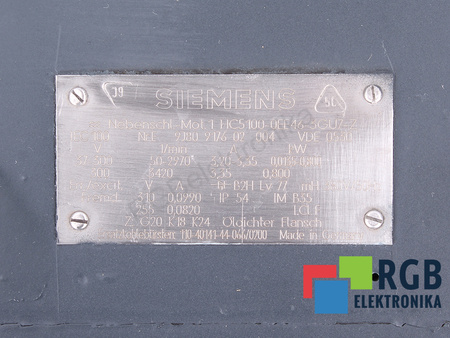 1HC5100-0EE46-3GU7-Z SIEMENS Z:G20 K18 K24