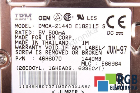 DMCA-21440 IBM 46H6070 1440MB