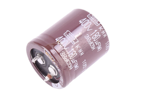 KONDENSATORIUS 38DC3M NIPPON 180UF, 400V KONDENSATORIUS