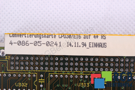 CPU30/E16 HOMATIC 4-086-05-0241