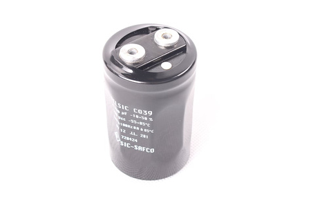 KONDENSATORIUS 4700UF 100V SIC-SAFCO FELSIC C039 KONDENSATORIUS