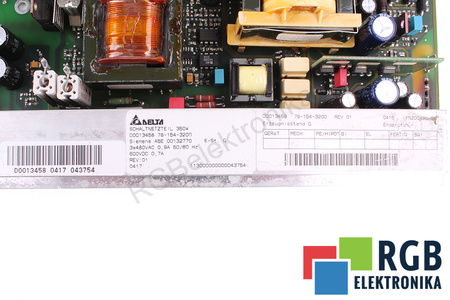 A5E0013277 DELTA D0013458 78-154-3200 DALIMS
