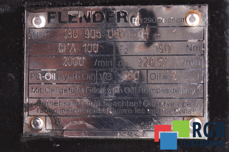 CFA100 ATB FLENDER ATB-LOHER 1809050608-1 PAVARA