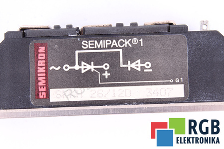 SKKH26/120 SEMIKRON SEMIPACK 1 26A, 1200V