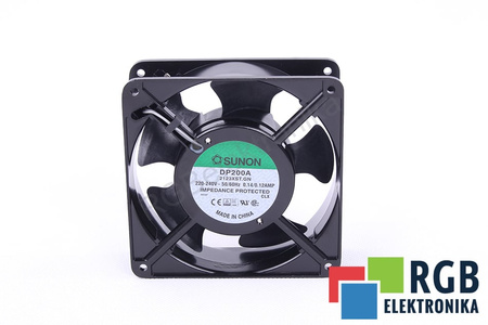 DP200A2123XST SUNON DP200A DP200A2123XST.GN 120X120X38MM, 230V VENTILIATORIUS
