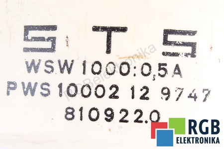 PWS10002129747 STS WSW1000;0,5A SROVĖS TRANSFORMATORIUS