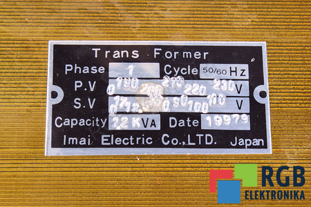 1.2KVA IMAI ELECTRIC TRANSFORMATORIUS